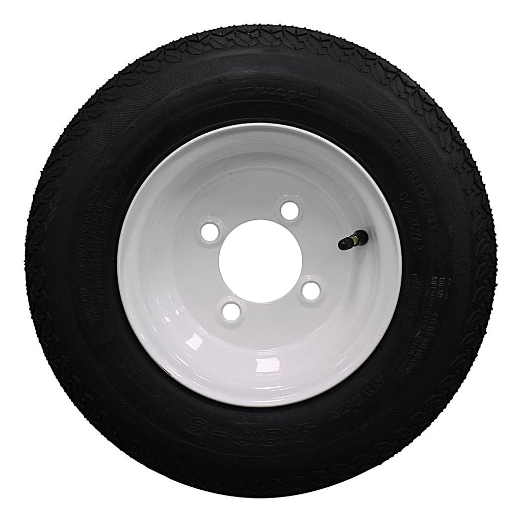 4.80-8 Trailer Tire & Wheel 4 Lug Galvanized F28836