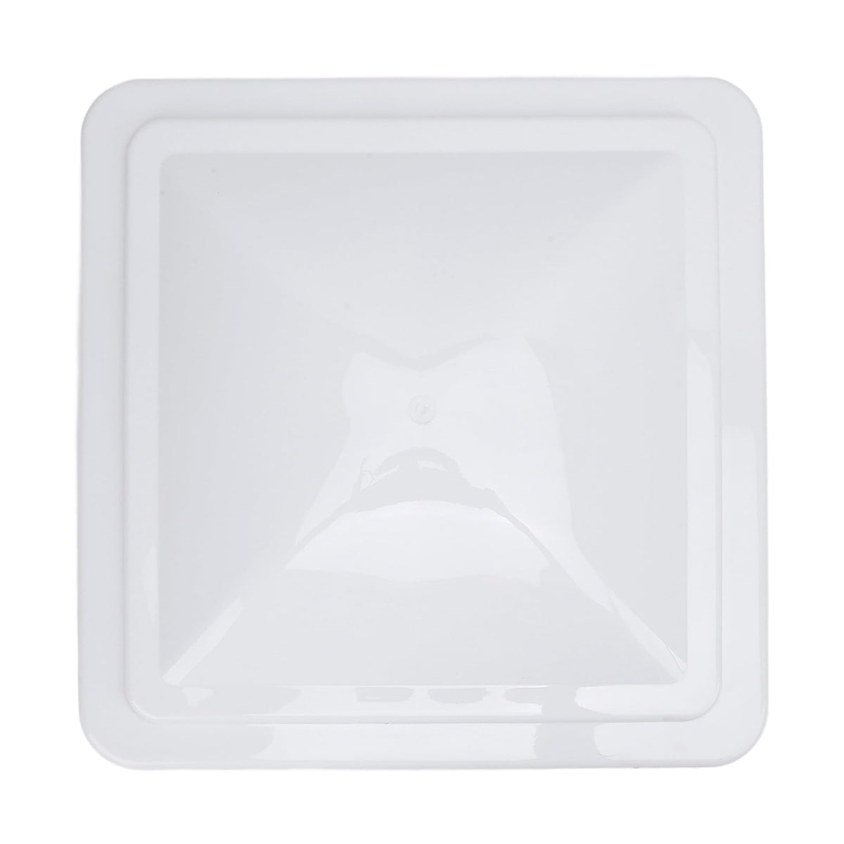 2 Pack 14 Inch White Polypropylene RV Roof Vent Cover H53221