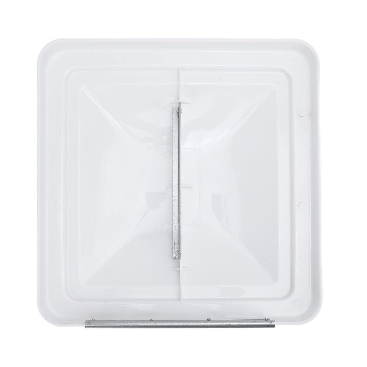 2 Pack 14 Inch White Polypropylene RV Roof Vent Cover H53221