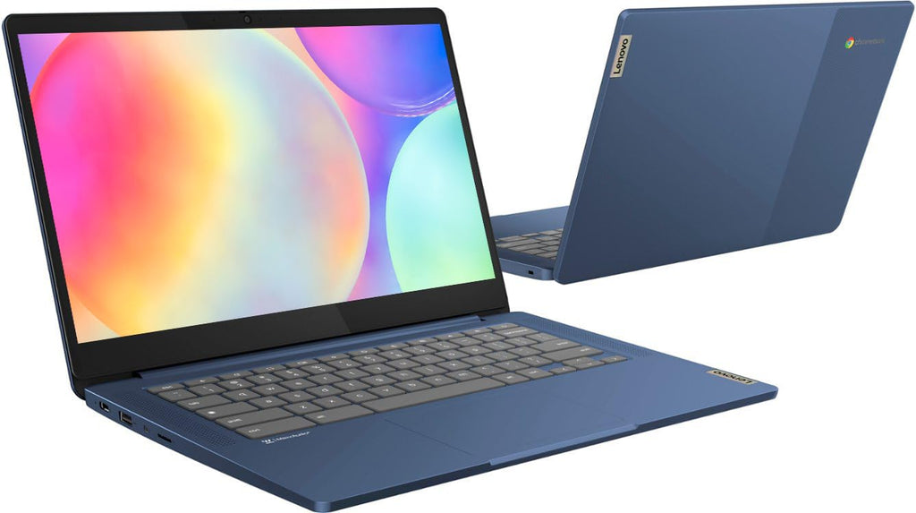 14" Touchscreen Chromebook, 4GB RAM 64GB SSD, MediaTek Kompanio 520, FHD IPS, Abyss Blue F7696