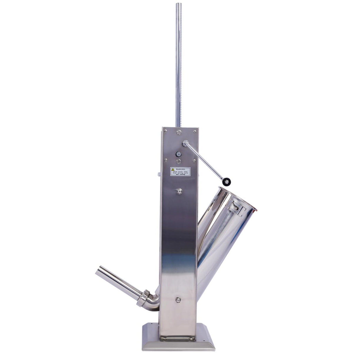 Stainless Steel Vertical Sausage Stuffer 15Lb 4 Nozzles T28014