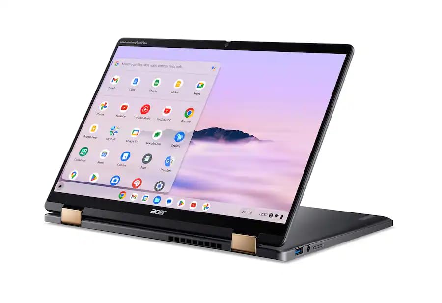 14" Touchscreen Laptop Intel Core Ultra 5 8GB RAM 256GB SSD Chrome OS C28504