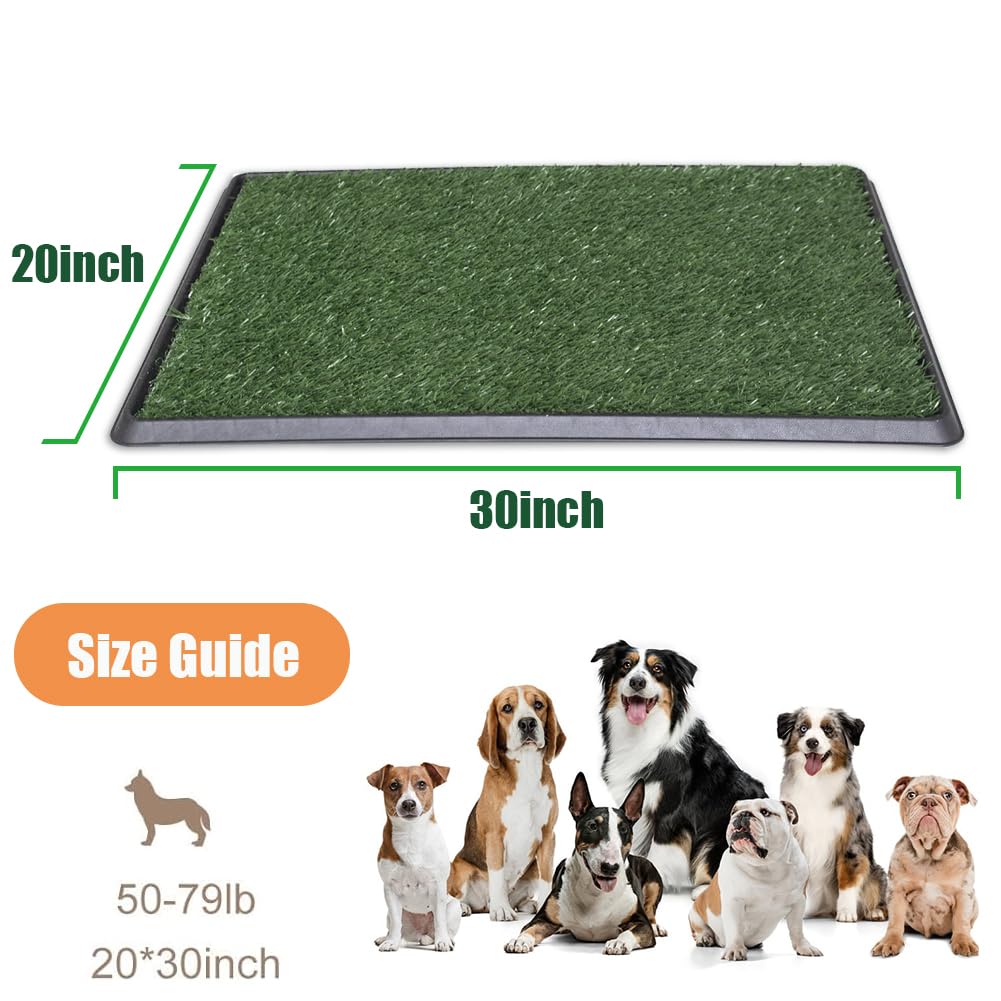 Dog Grass Pad with Tray 20x30 Inch K7390