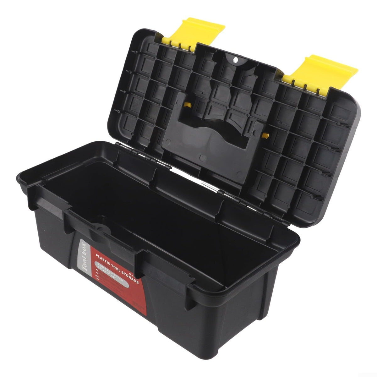 10 Inch Black Plastic Tool Storage Box F76967
