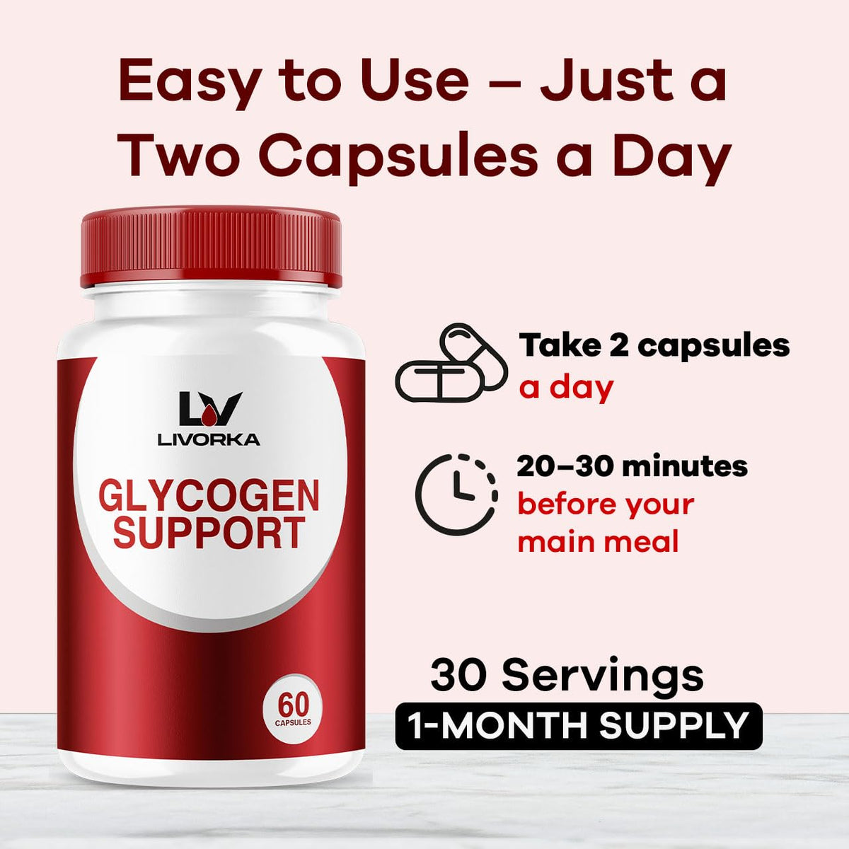 3 Pack Glycogen Capsules 90 Capsules N839954