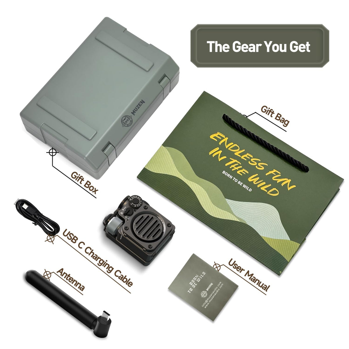 Portable Wireless Bluetooth Speaker with FM Radio A76286