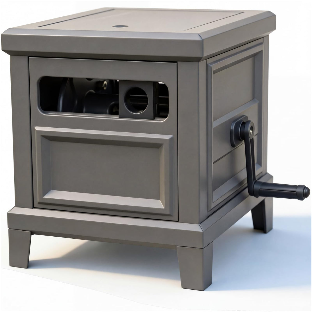Heavy Duty Steel Garden Hose Reel Deck Box M662