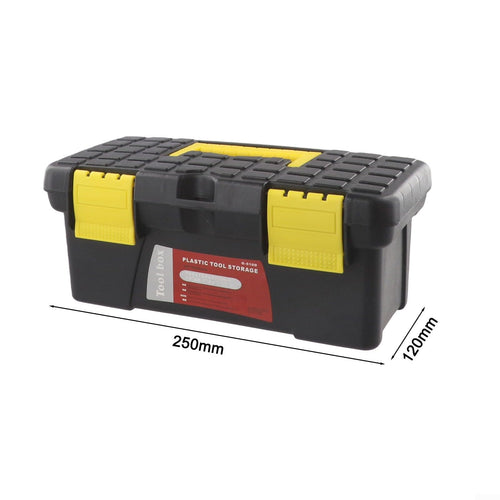10 Inch Black Plastic Tool Storage Box F76967