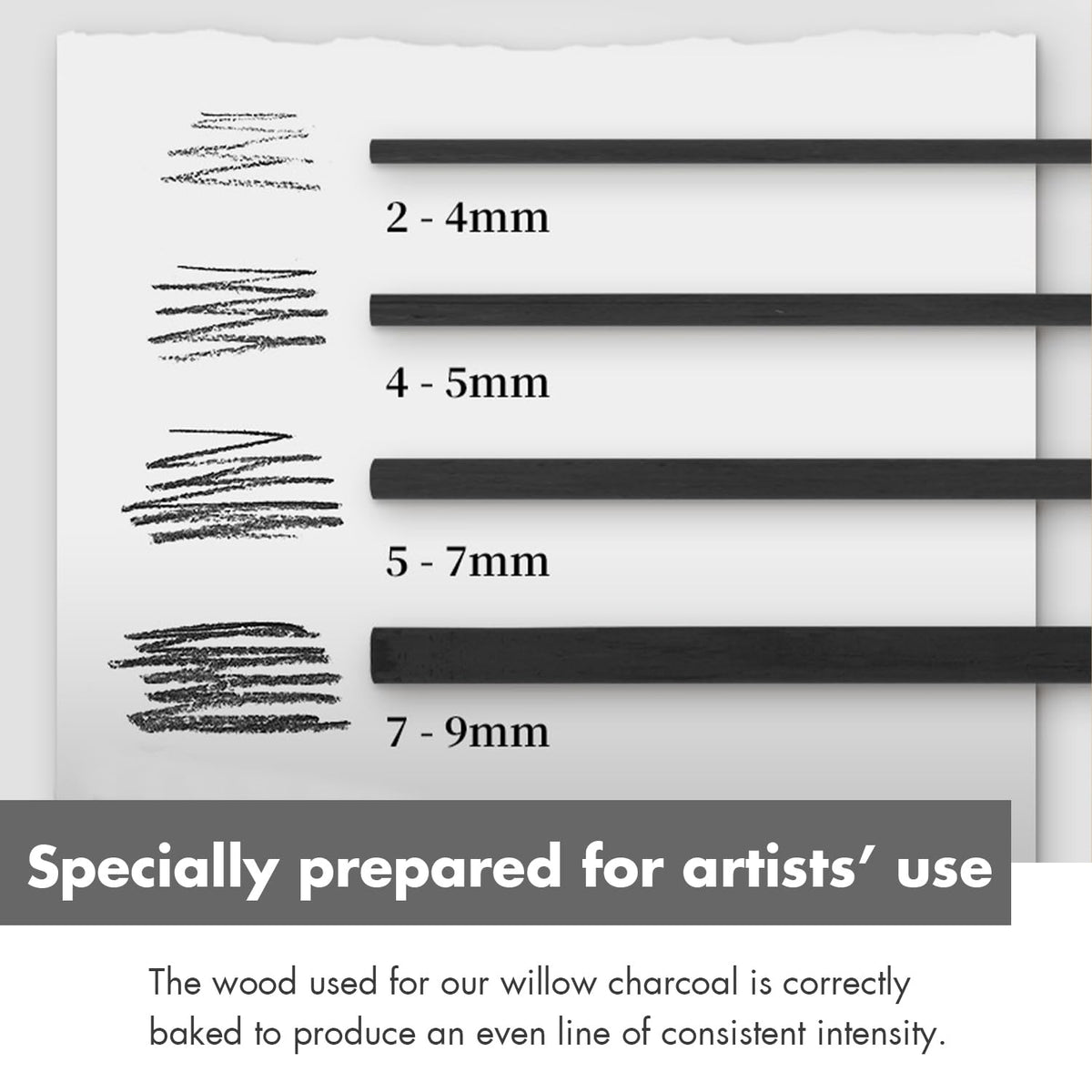 Willow Charcoal Sticks A140415