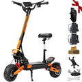 Electric Scooter Dual Motor 5600W 50 MPH 60V 30Ah 11" Tubeless Foldable T6484