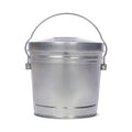 6-Gallon Galvanized Steel Trash Can with Locking Lid X197