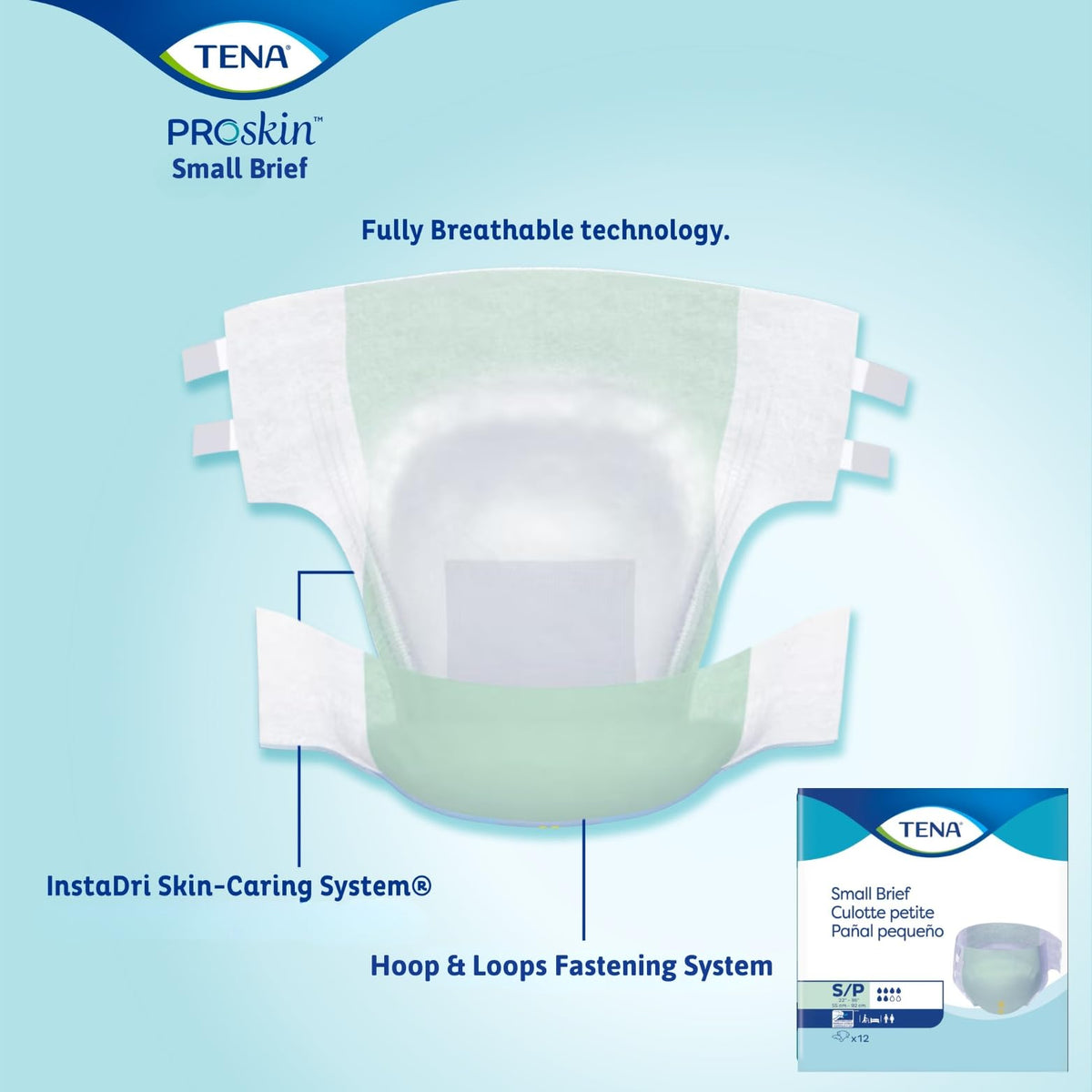 Small Heavy Absorbency Disposable Brief Q34176