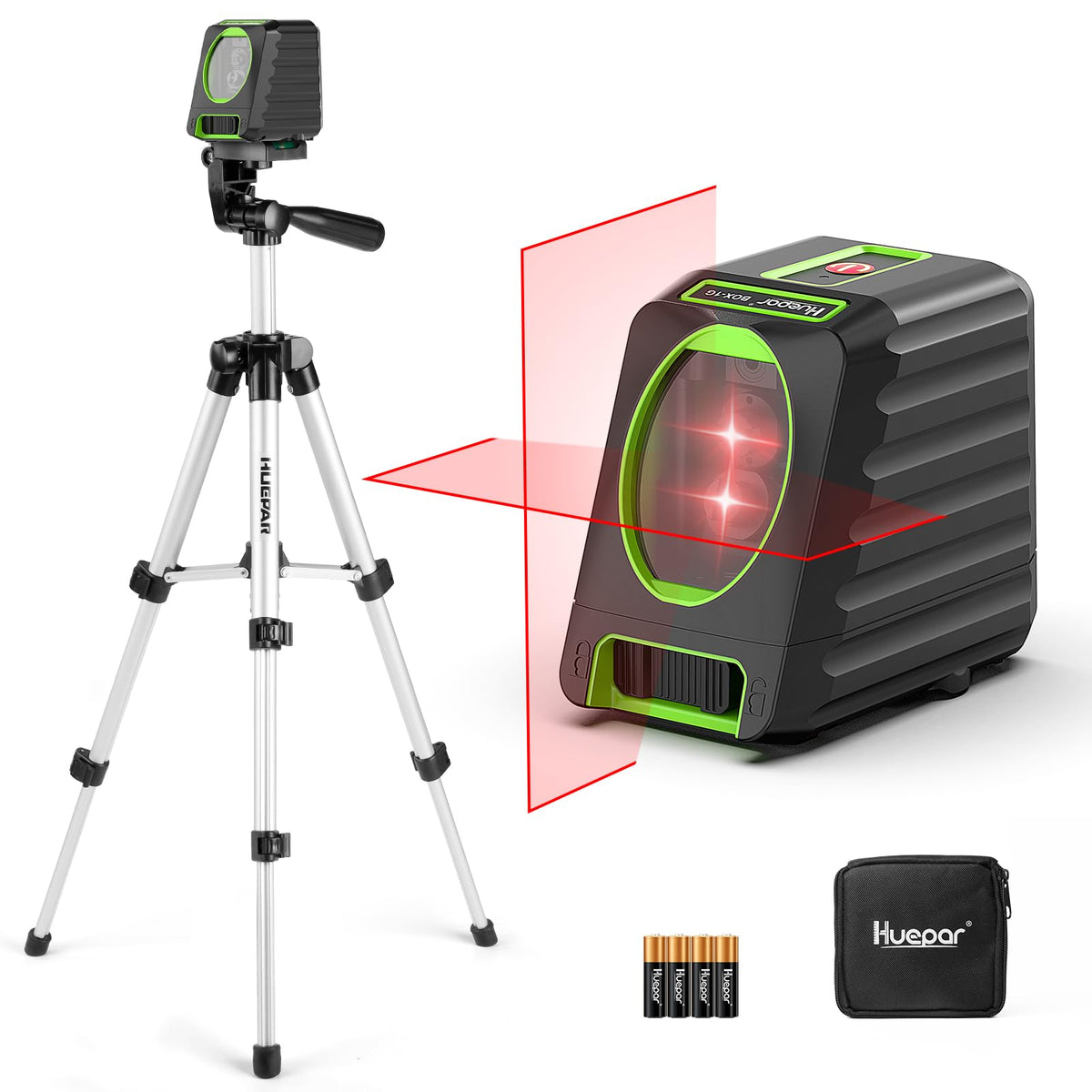150Ft Red Self Leveling Laser Level with Tripod O9694