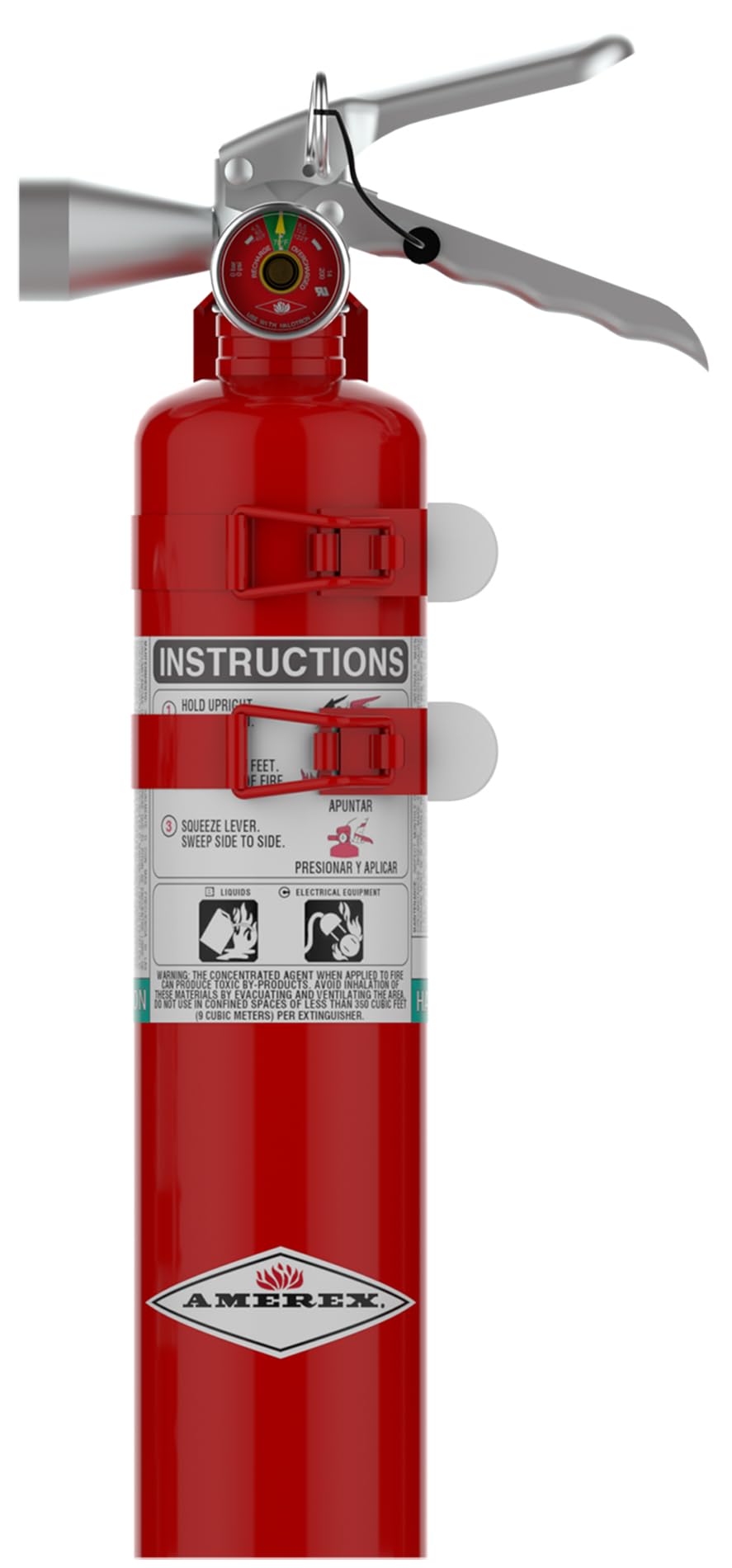 2.5 lb. Halotron I Class B C Fire Extinguisher, Pack of 2 W362