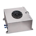 5 Gallon Aluminum Polished Fuel Cell with Cap D1991