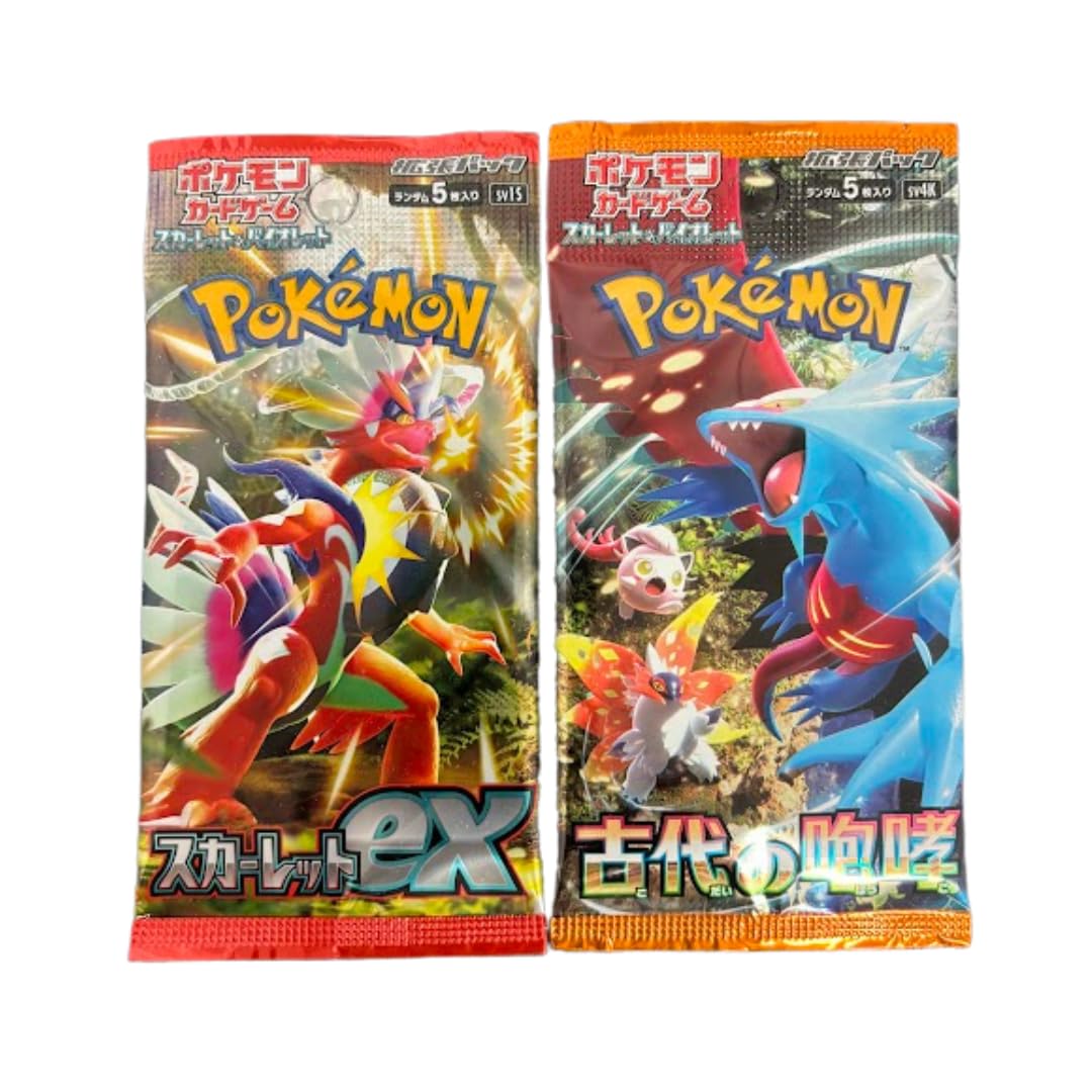 Pokemon Japanese Booster Pack Lot of 4 G87582