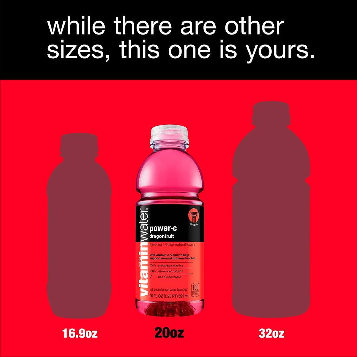 Nutrient Enhanced Electrolyte Water Beverage 20 Fl Oz Pack of 12 S49223