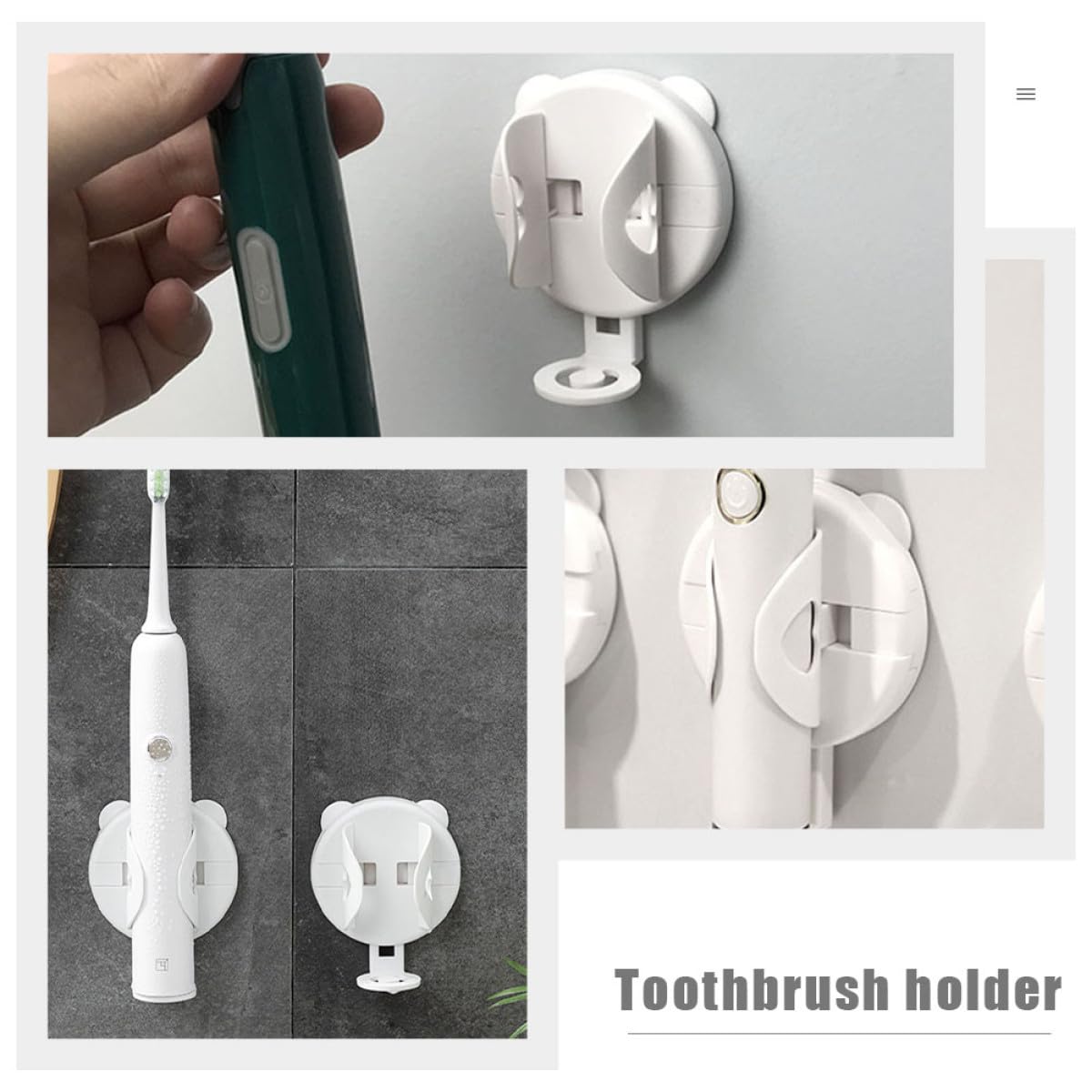 Wall Mounted Electric Toothbrush Rack J299