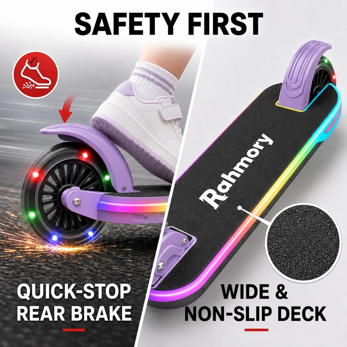 Light-Up 2 Wheel Kids Scooter R873322