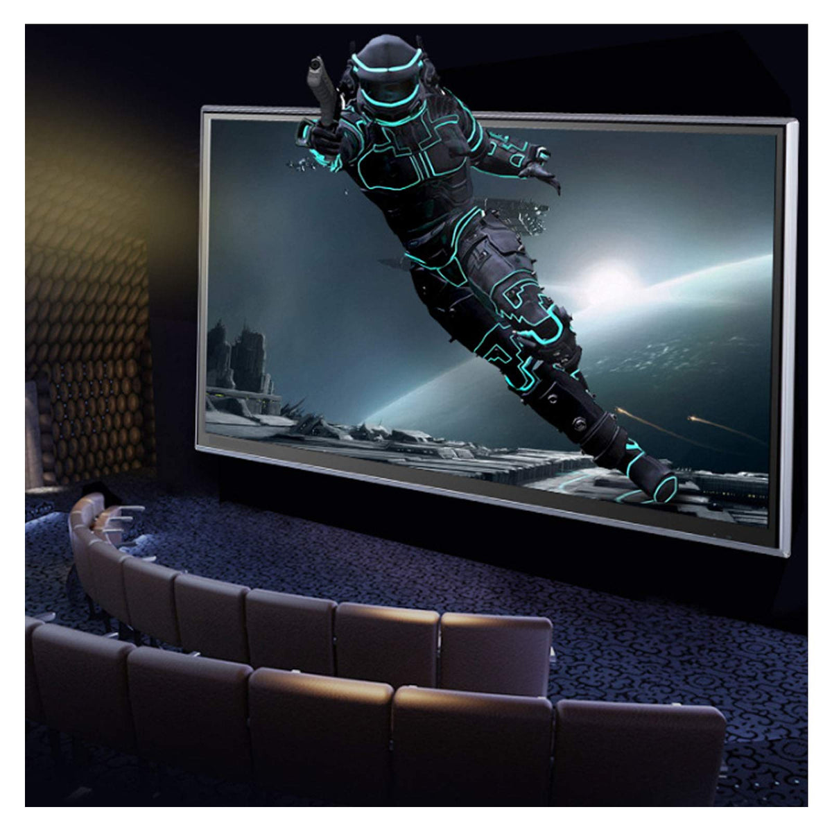 55 Inch Flat-Panel HD TV Y606