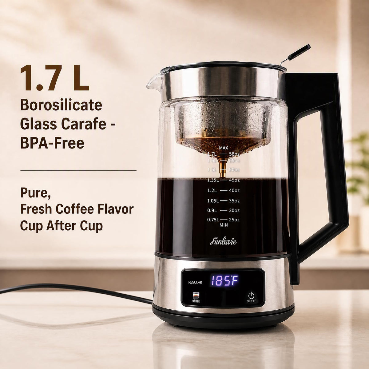 Electric Percolator Coffee Pot K504