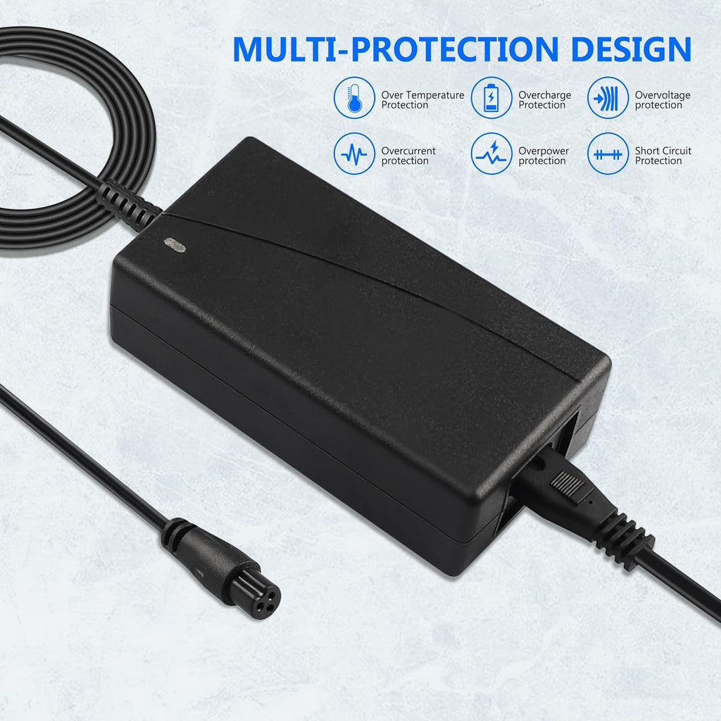 42V 2A Power Adapter with 3-Prong Inline Connector Q332643