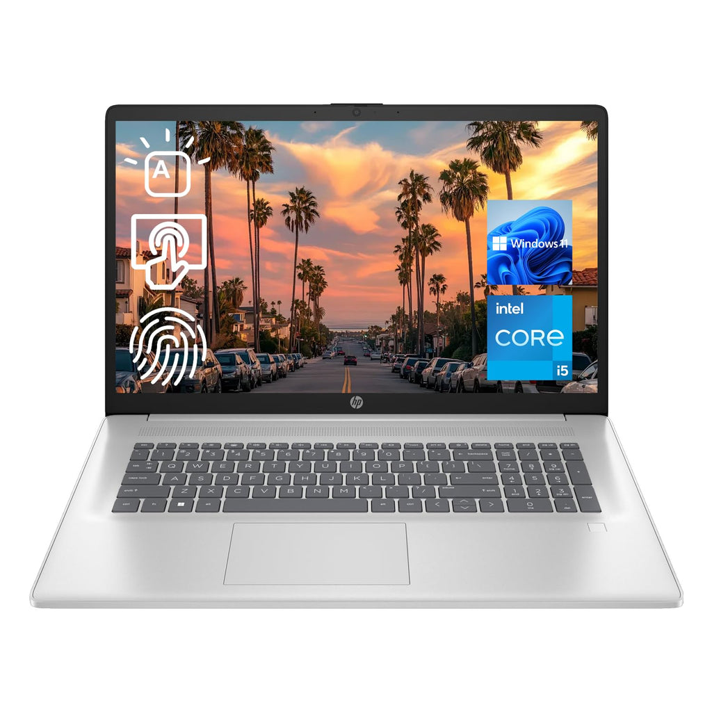 17.3" HD+ Touchscreen Laptop, Intel Core i5, 32GB RAM, 1TB SSD, Silver Y1424
