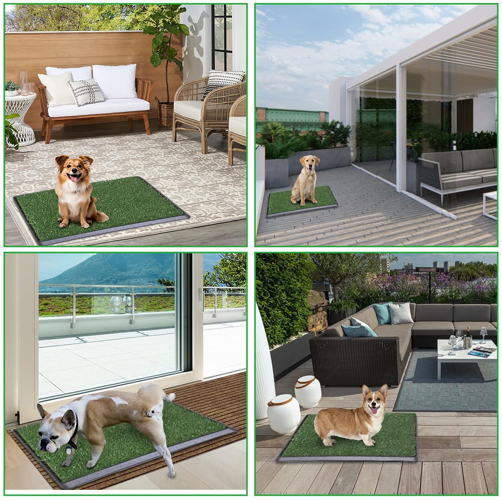 Dog Grass Pad with Tray 20x30 Inch K7390