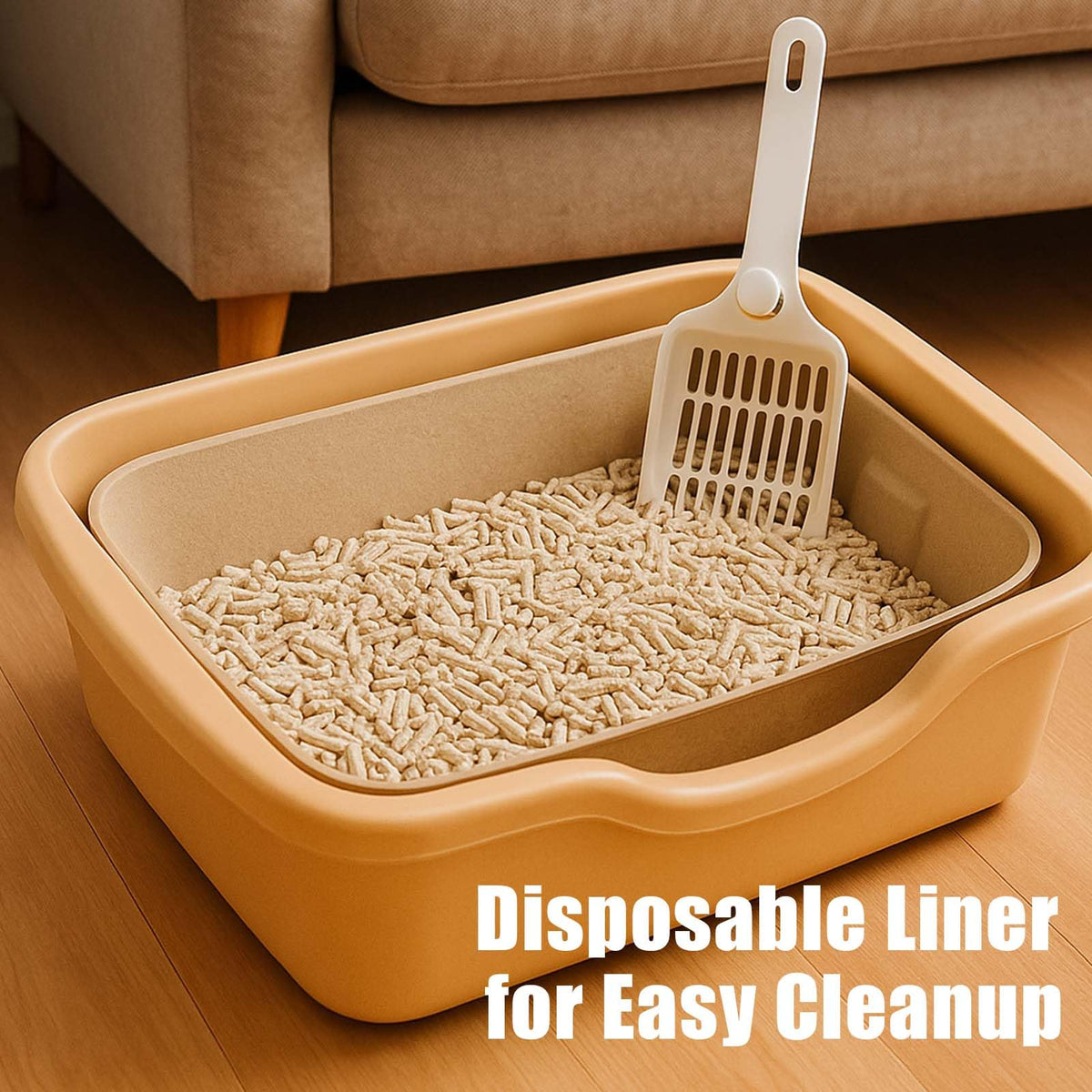8 Pack Disposable Litter Boxes U68921