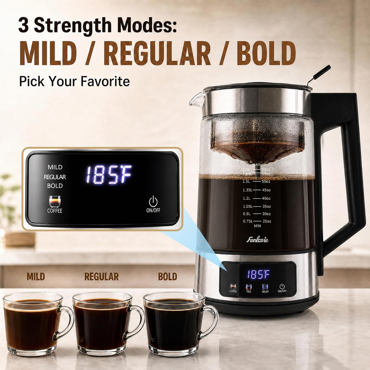 Electric Percolator Coffee Pot K504