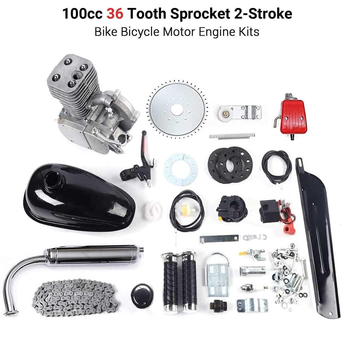 100cc 2 Stroke Bicycle Engine Kit K596