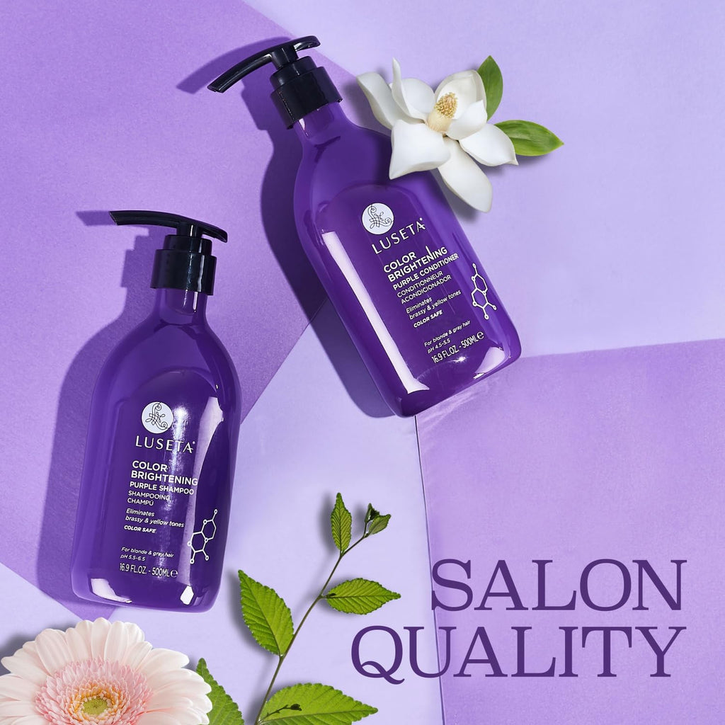 Purple Shampoo and Conditioner Set 16.9oz*2 J645915