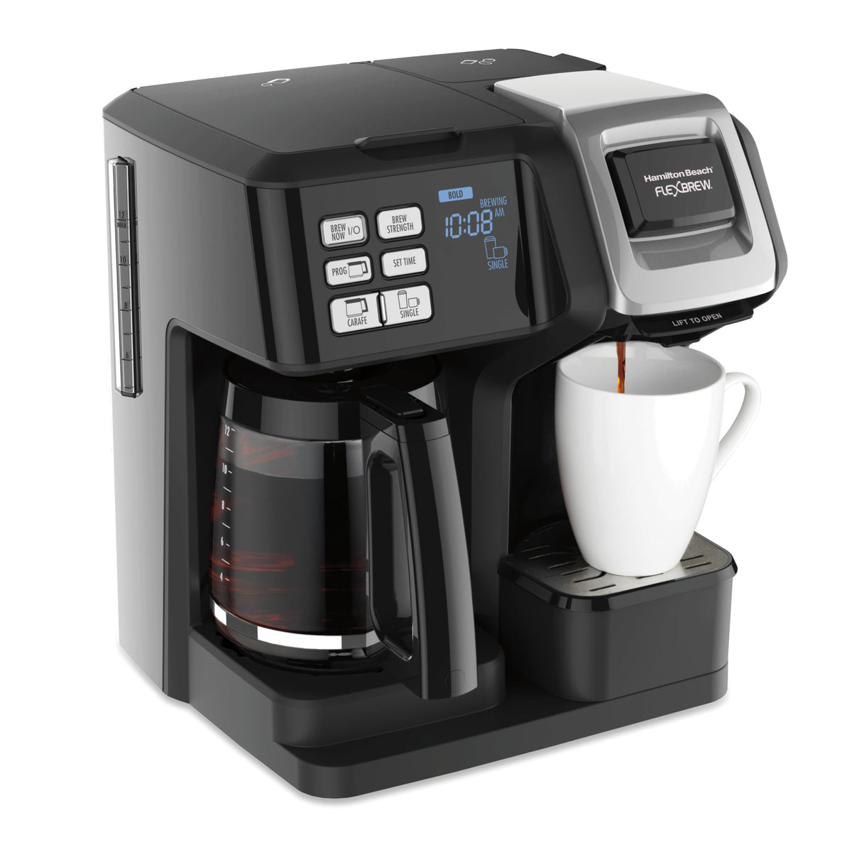 2-Way Drip & Single Serve Coffee Maker G2989