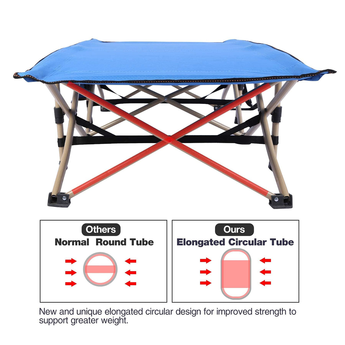 Kids Cot with Carry Bag P201360