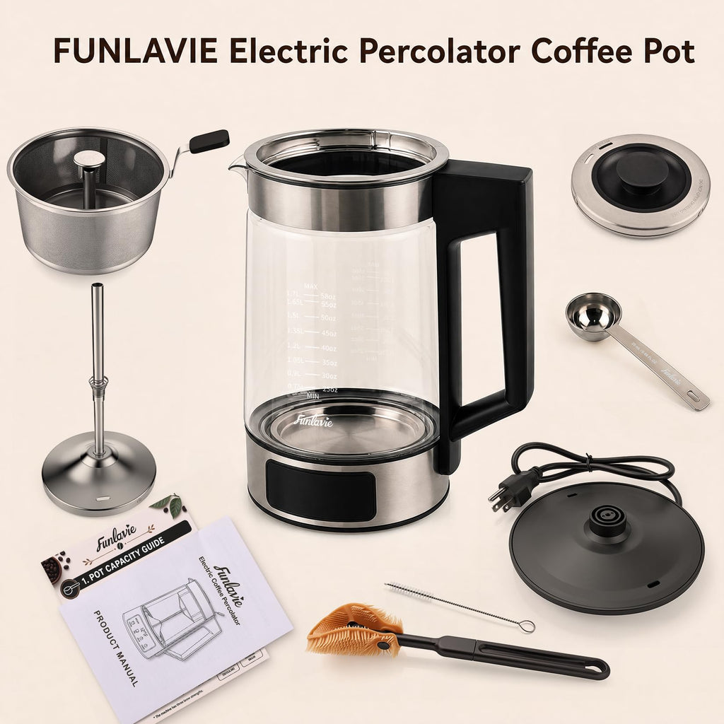 Electric Percolator Coffee Pot K504