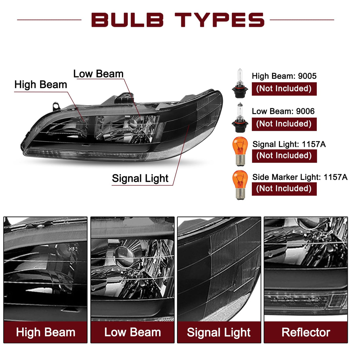 Headlight Assembly Set B623