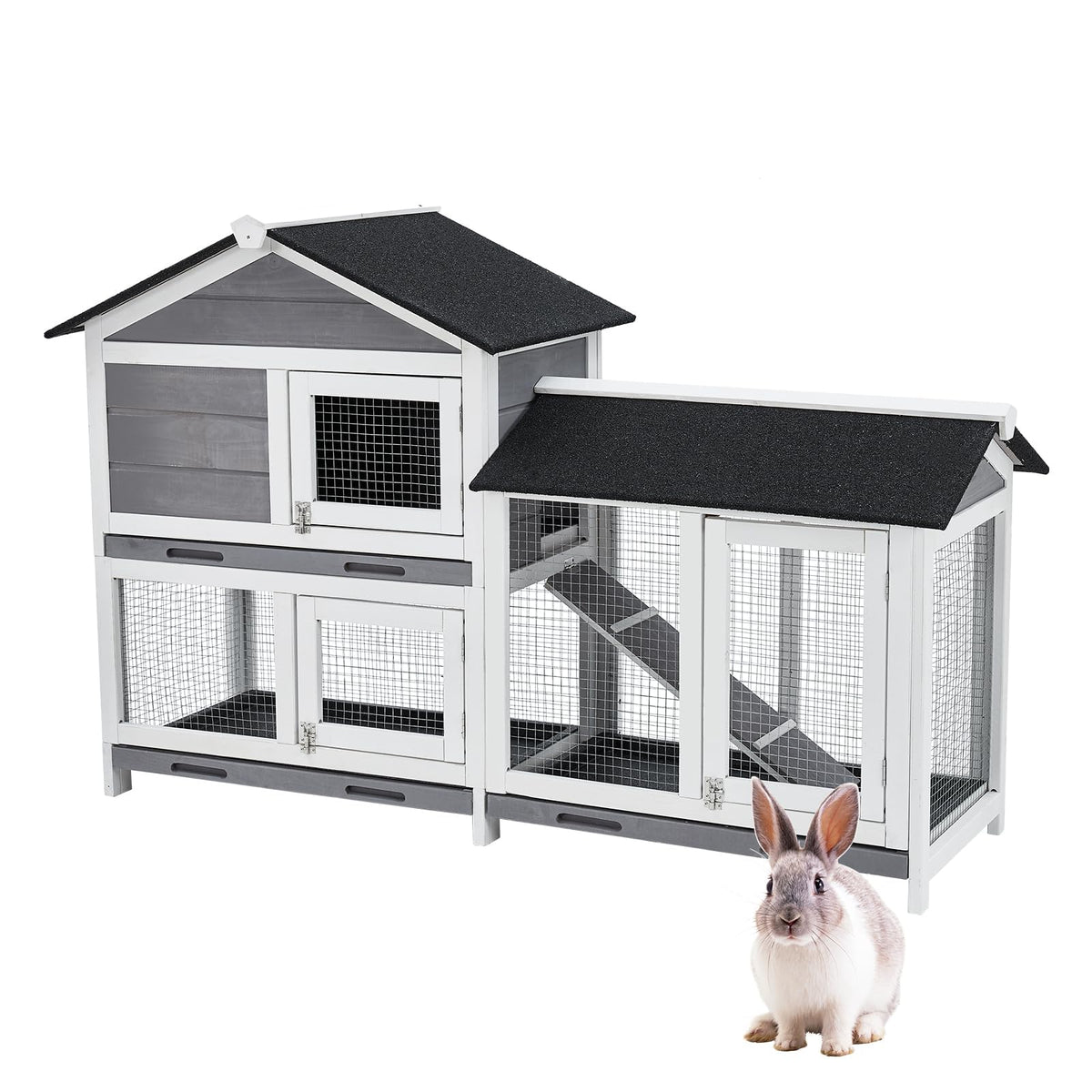 63'' 2-Tier Bunny Hutch F729