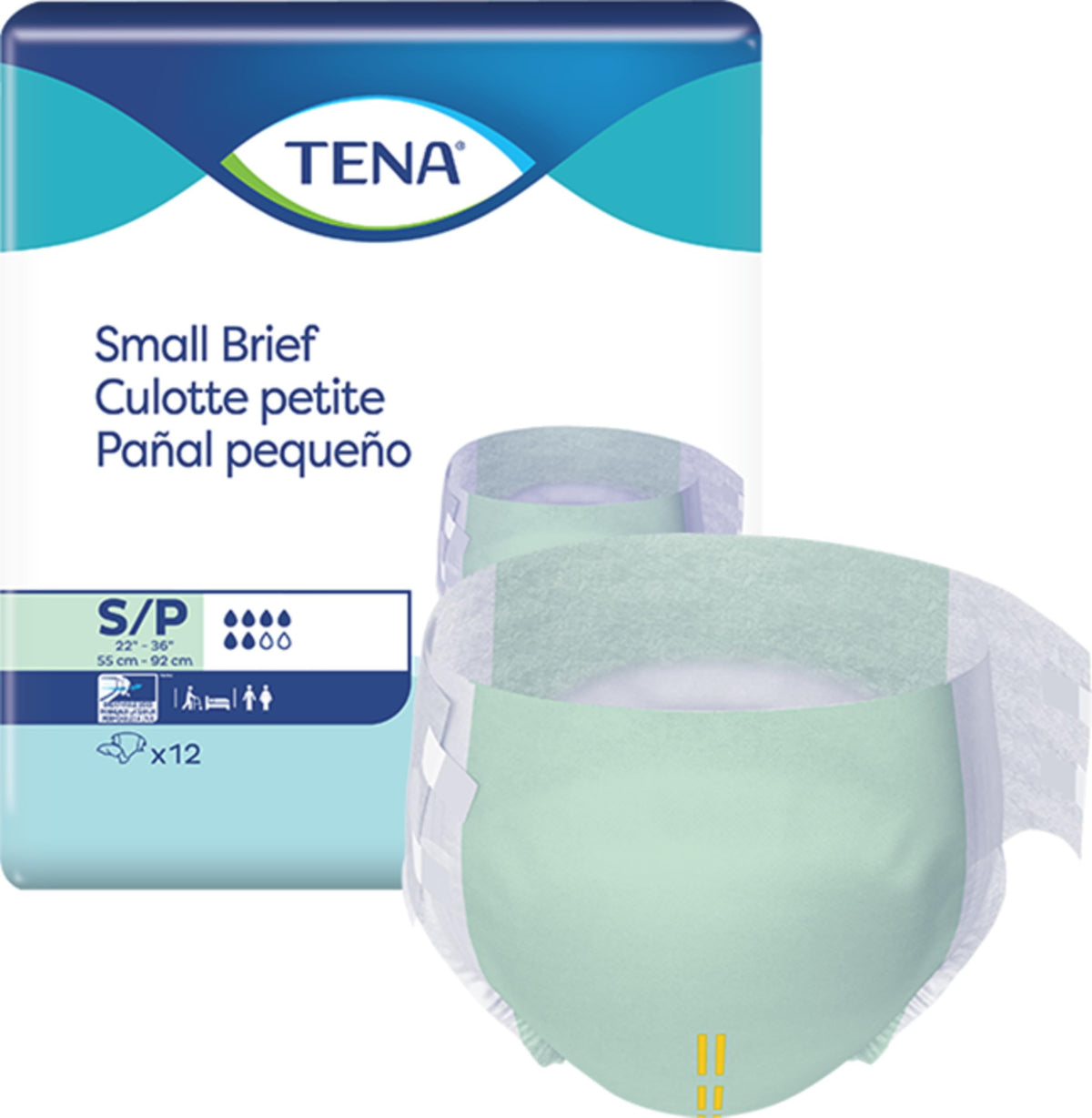 Small Heavy Absorbency Disposable Brief Q34176