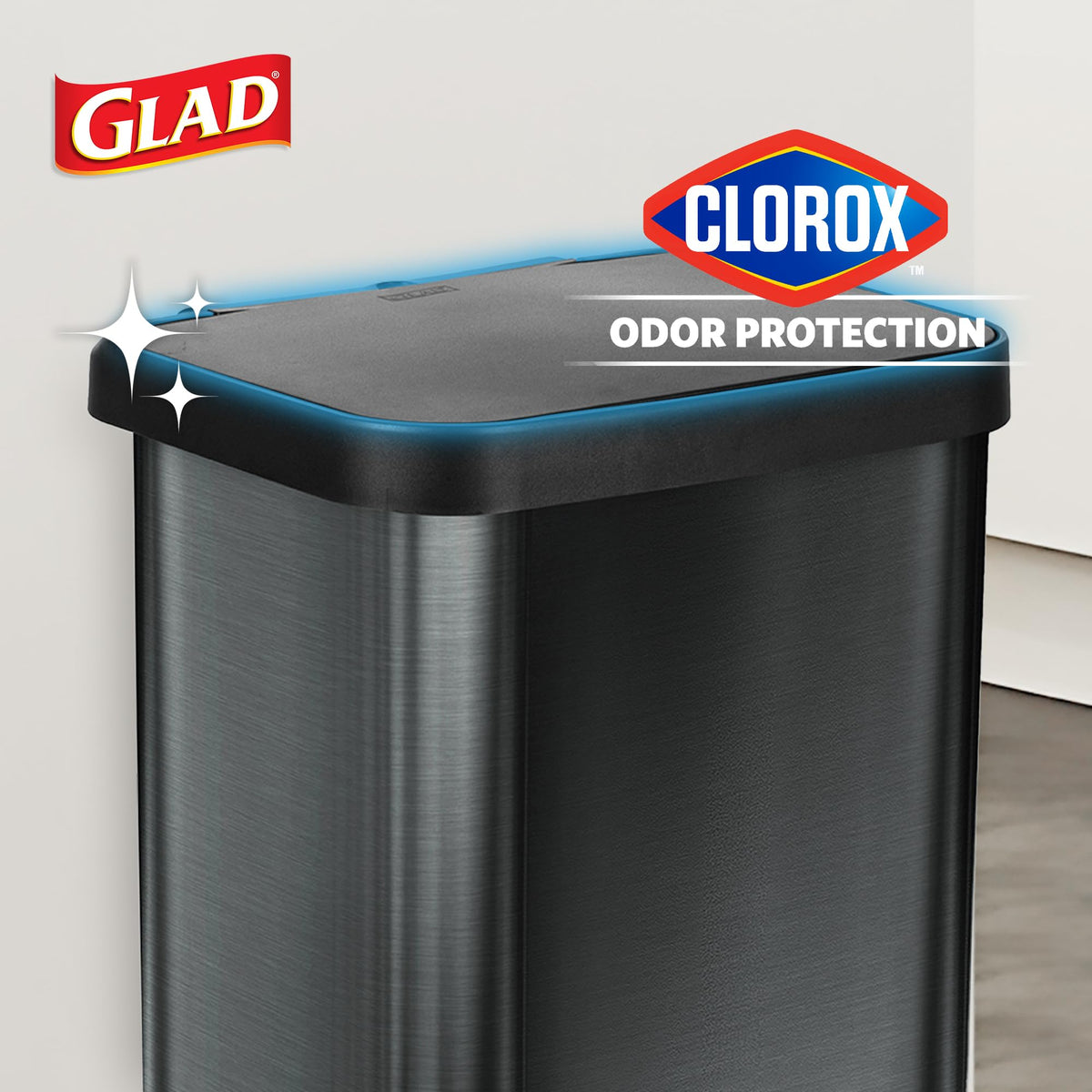 13 Gal Stainless Steel Trash Can V232567