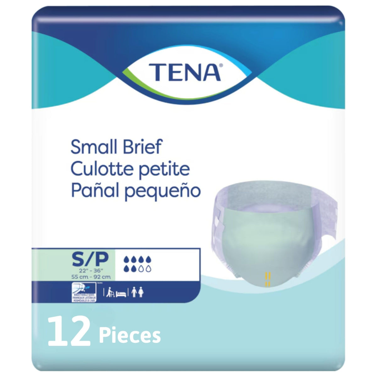 Small Heavy Absorbency Disposable Brief Q34176