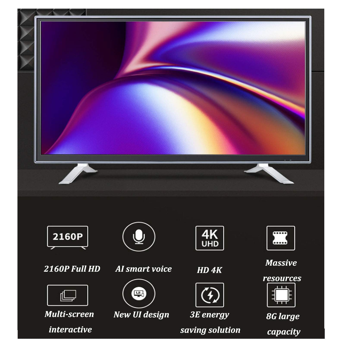 55 Inch Flat-Panel HD TV Y606