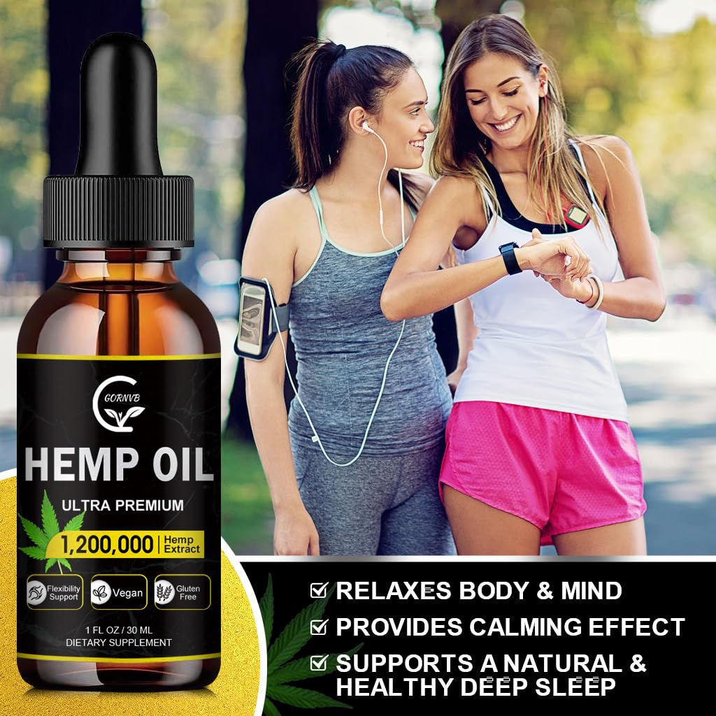 High Potency Hemp Oil 2-Pack F30951