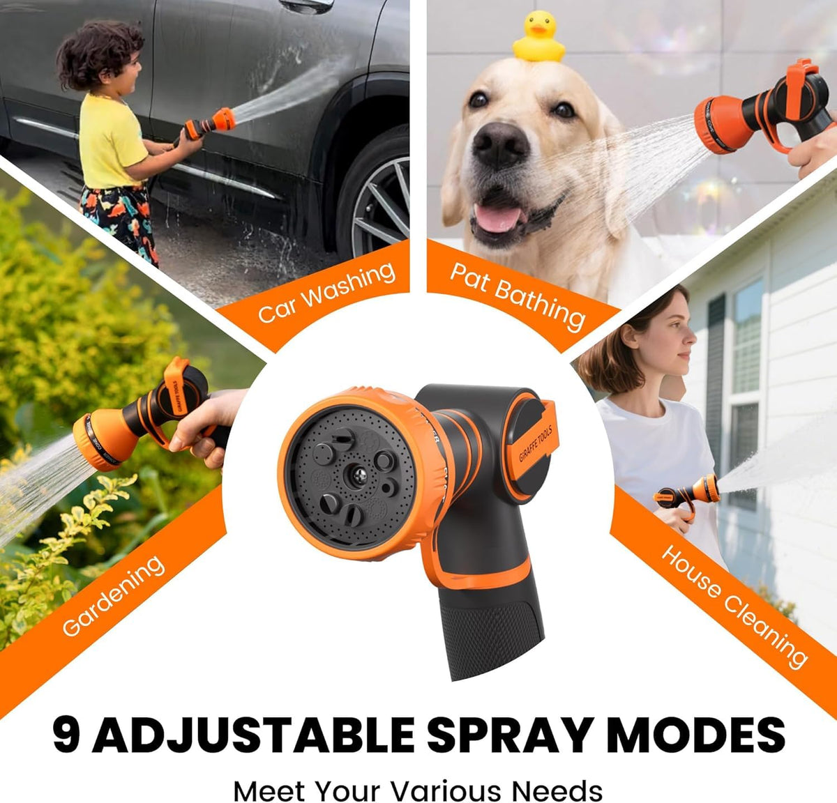 Retractable Garden Hose Reel 1/2" 100FT V7421