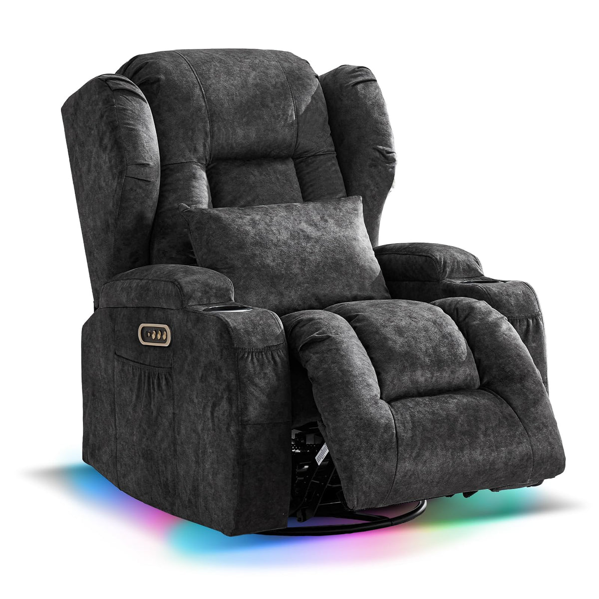Dual Motor Power Recliner Chair with Massage & Heat L997