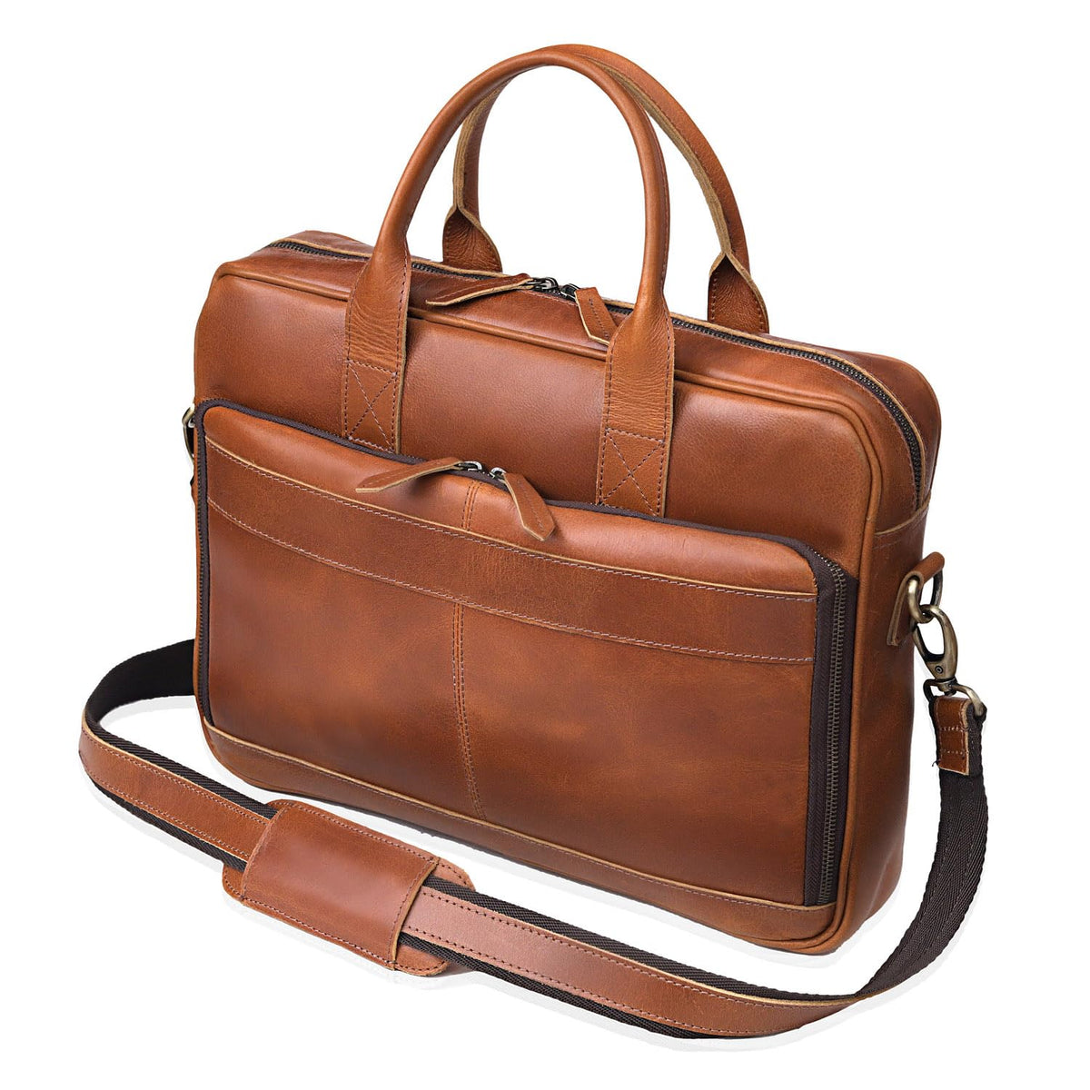 Leather Briefcase Bag T862298