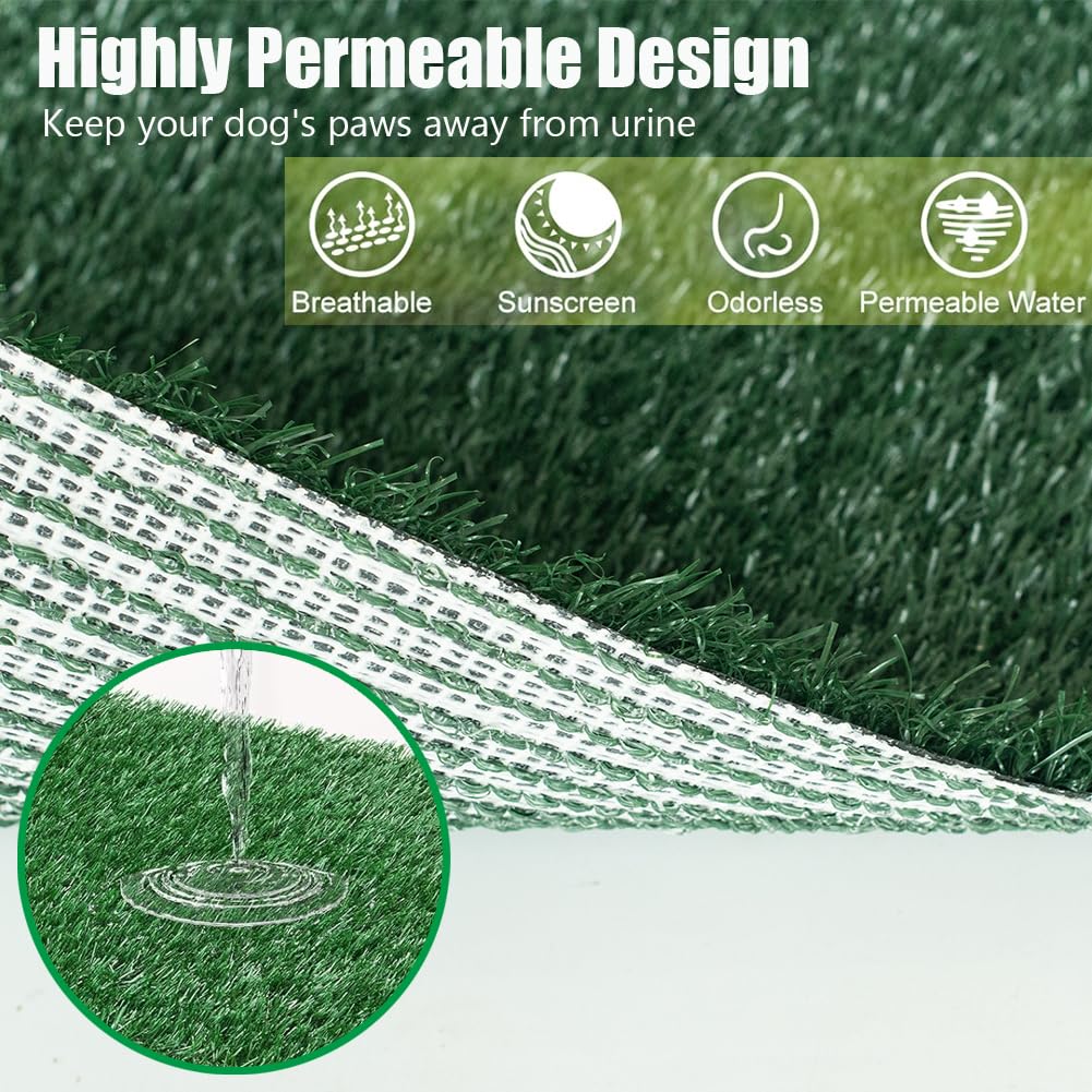Dog Grass Pad with Tray 20x30 Inch K7390