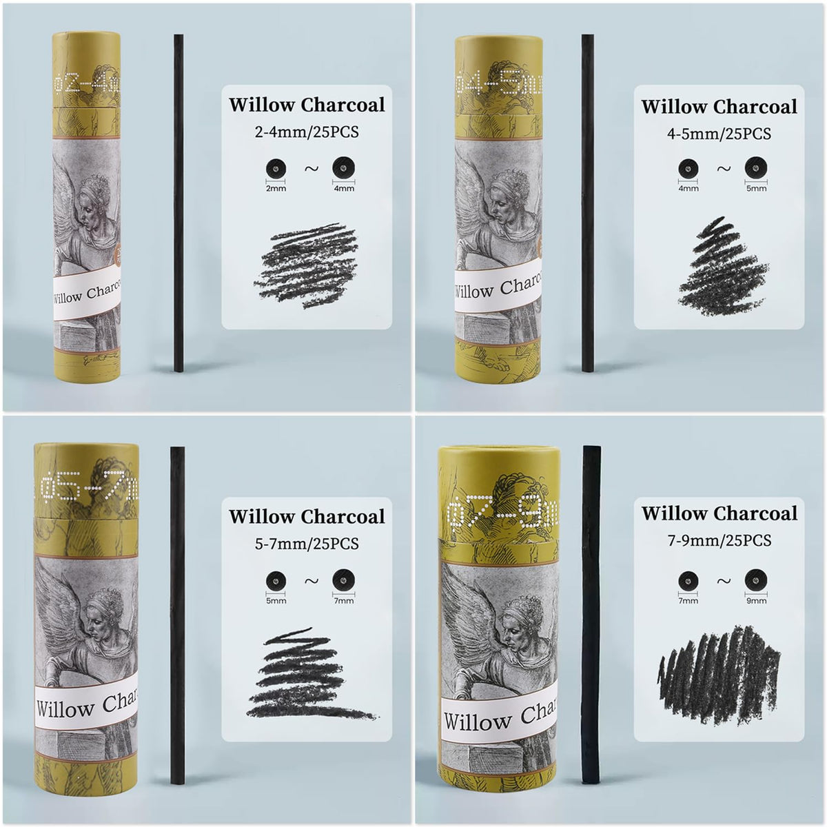Willow Charcoal Sticks A140415