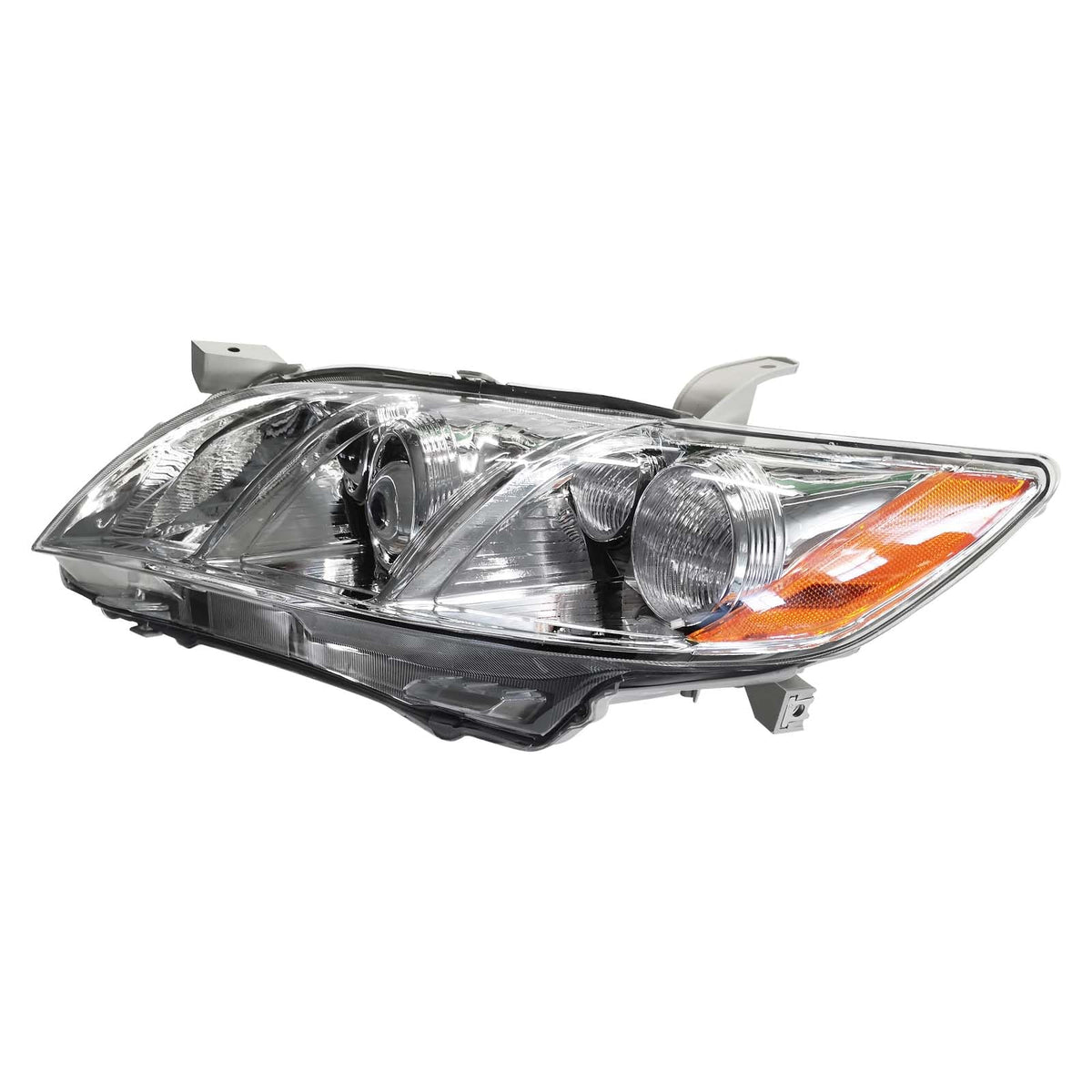 Chrome Clear Lens Projector Headlight Replacement Kit Pair of LH+RH F453863