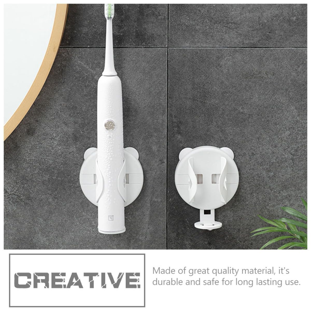 Wall Mounted Electric Toothbrush Rack J299