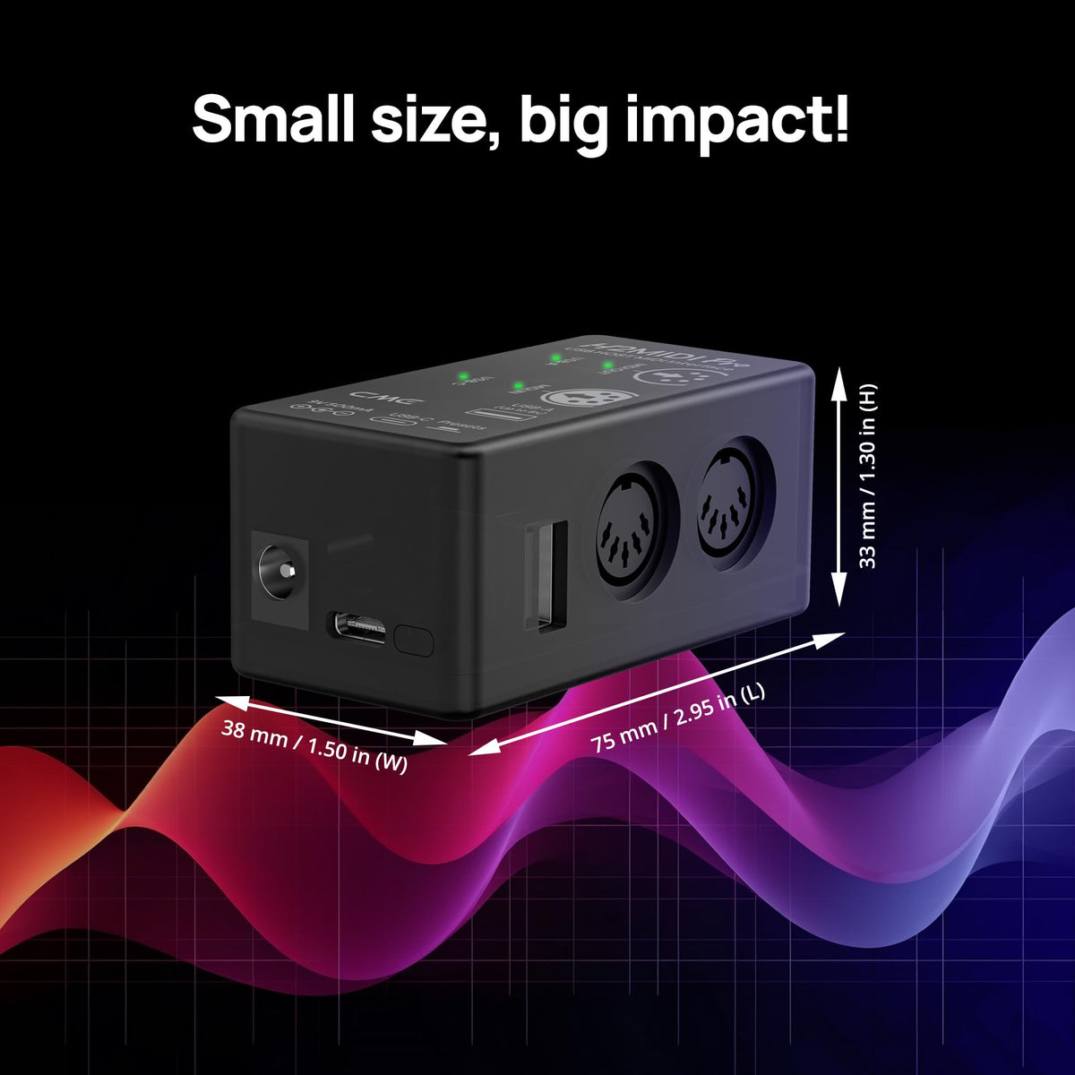 Compact USB Host MIDI Interface I2161